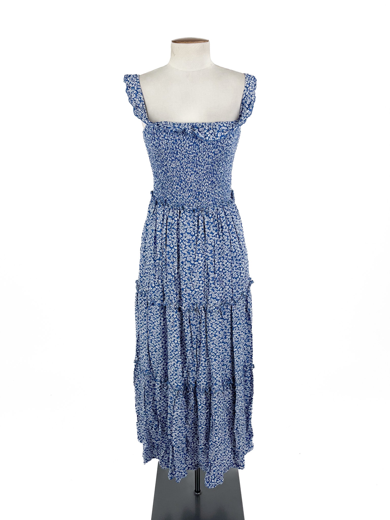 Petal + Pup - Blue Maxi Dress (Size 8)