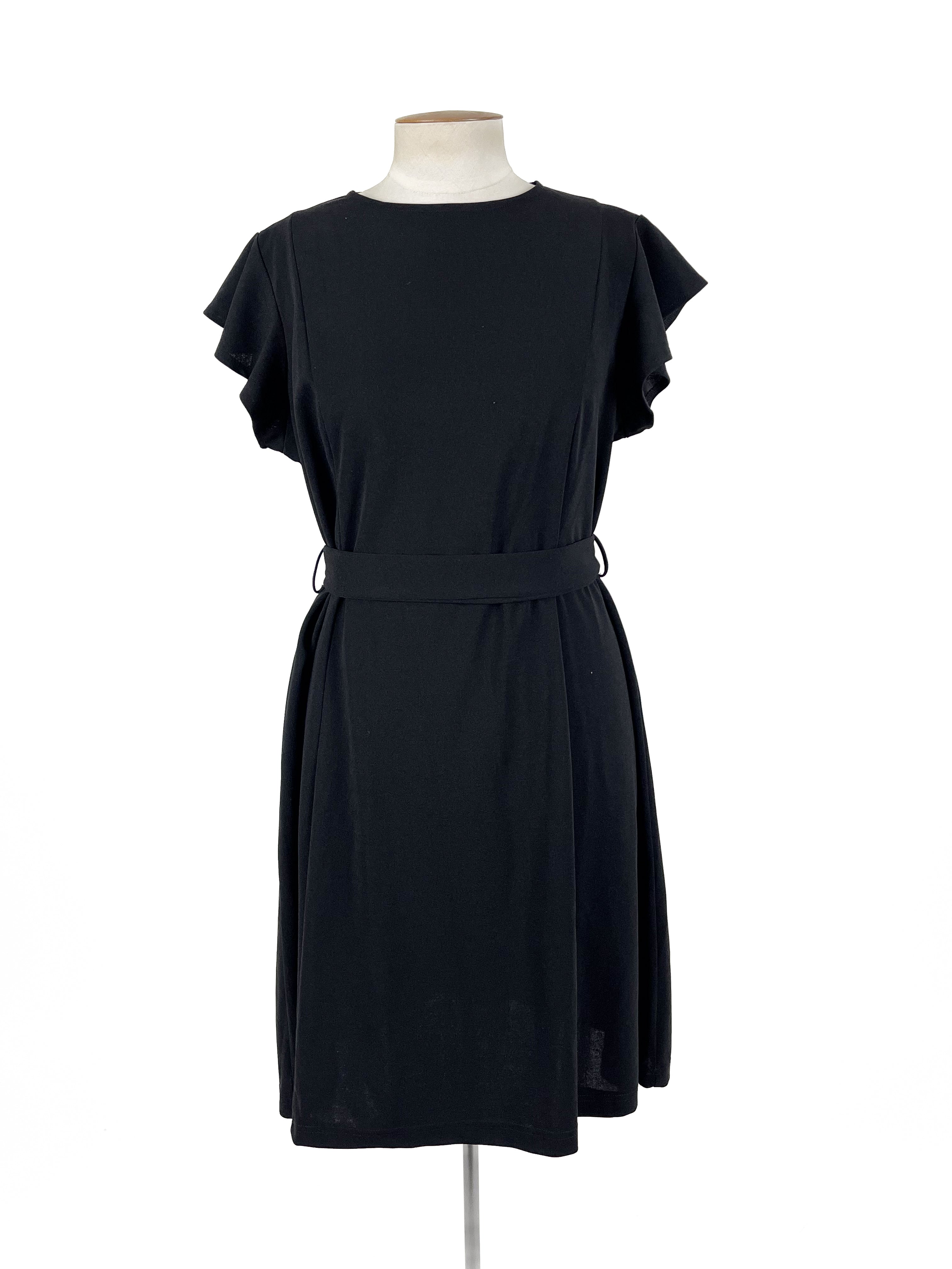 Atmos & Here - Black Mini Dress (Size 18)