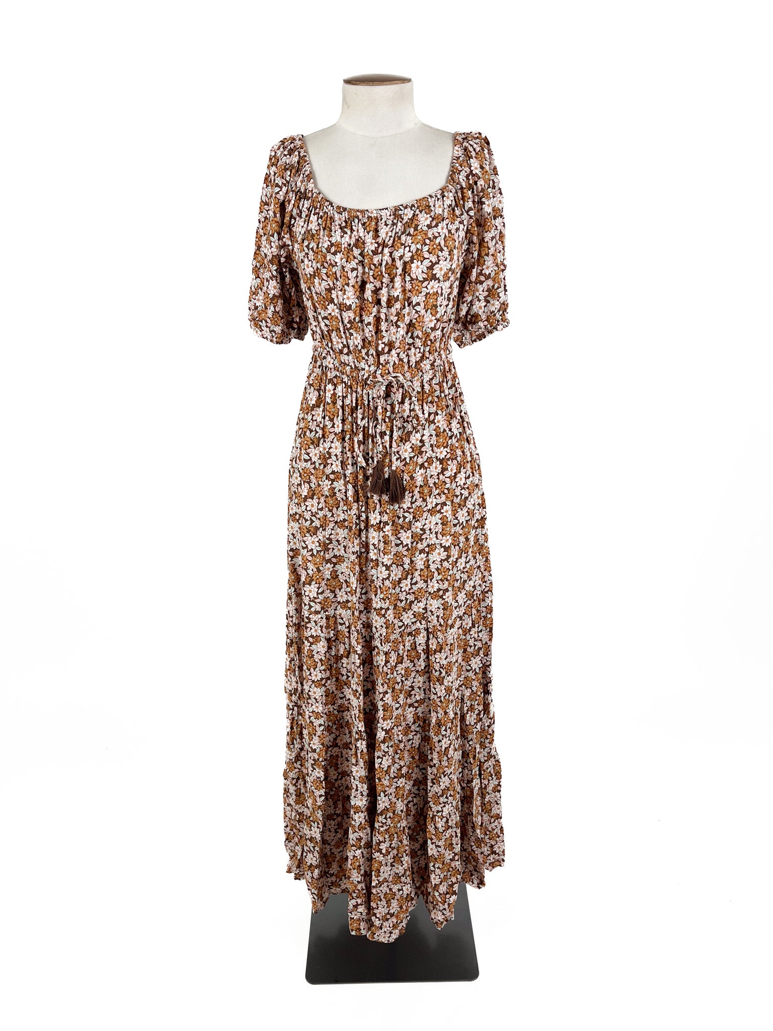 All About Eve - Multicoloured Maxi Dress (Size 8)